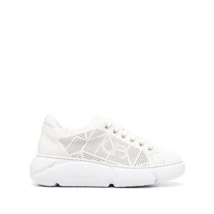 Casadei Perforated Leather Sneakers With Chunky Sole - NWT